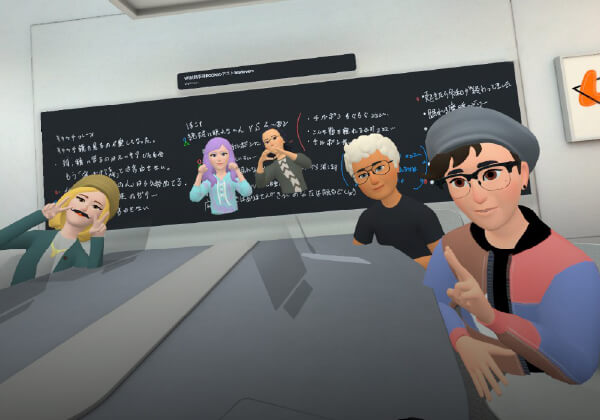 VR上での会議